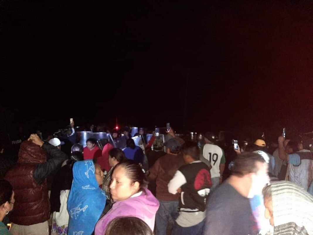 Activistas denuncian que plantón en la comunidad maya de Sitilpech fue desalojado con violencia por policías de Yucatán