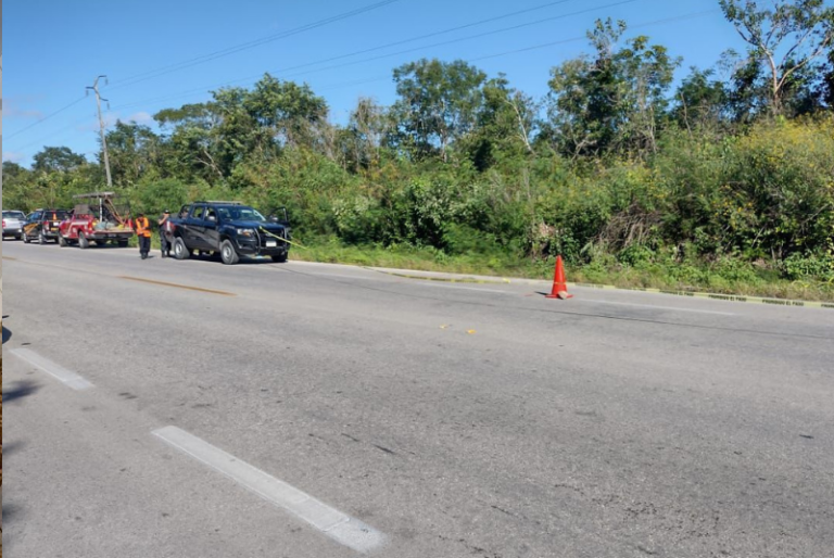 Investigan presunta ejecución en la libre Mérida-Cancún