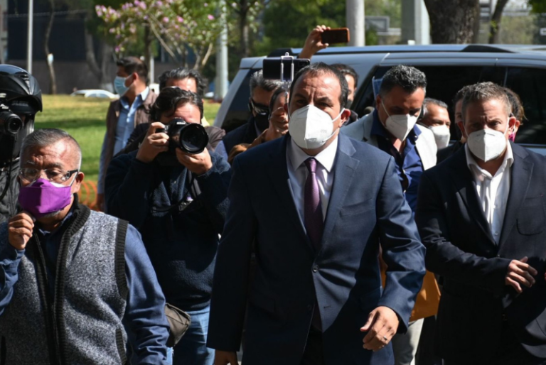 Cuauhtémoc Blanco denuncia a “narcopolíticos” ante la FGR