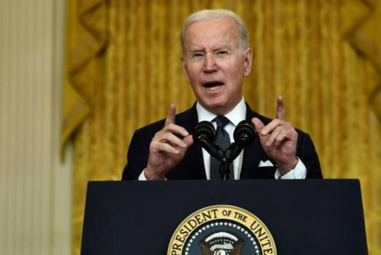 Biden anuncia sanciones económicas contra Rusia por el “inicio de la invasión a Ucrania”