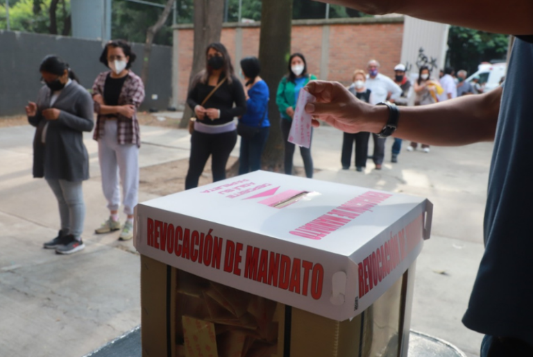 Consulta aquí los resultados de la Revocación de Mandato
