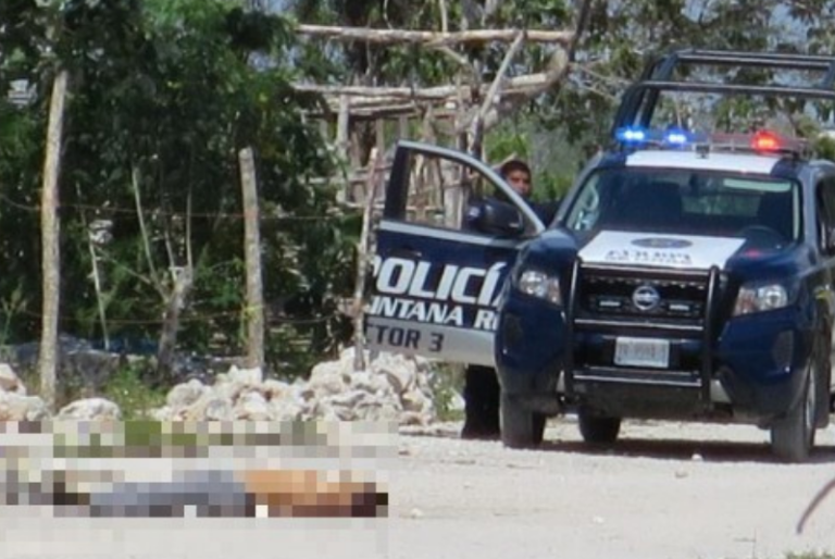 Ejecutan a hombre en zona de invasión en la Región 242 de Cancún