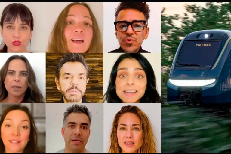 AMLO reta a famosos a reunirse para hablar sobre el Tren Maya
