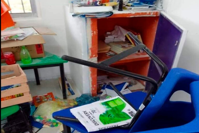 Dos escuelas primarias son vandalizadas en Progreso, Yucatán