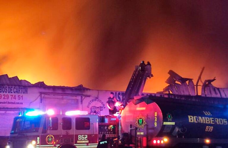 SSP moviliza bomberos, ambulancias, policías por incendio en el Sur de Mérida; no hubo lesionados