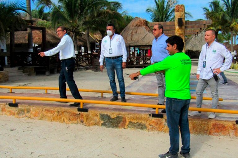 Tromba causa daños en la infraestructura de Playa Bonita