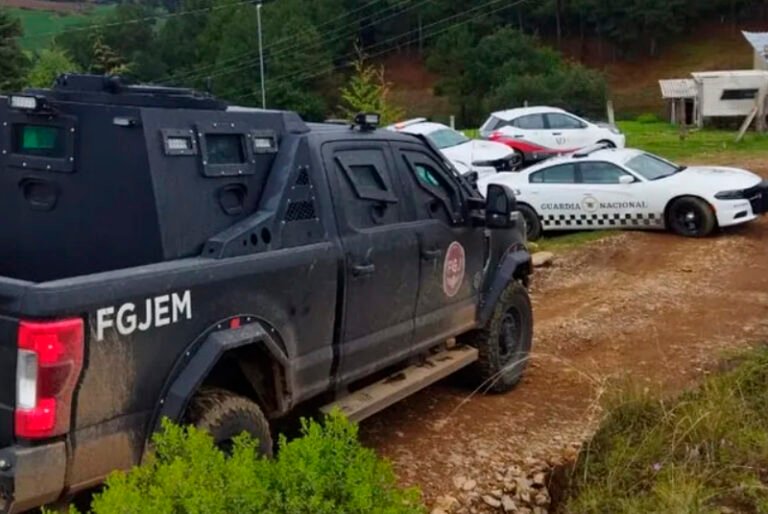 Enfrentamiento en Texcaltitlán contra agentes de la Fiscalía de Edomex deja 10 muertos