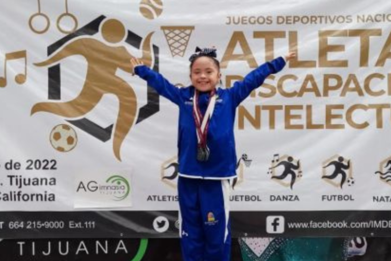 Recaudan fondos para Helena, gimnasta con síndrome de Down,  convocada al mundial de gimnasia artística