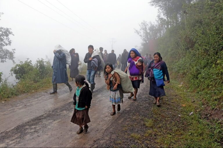 Cientos de desplazados en Chiapas por lucha entre Cártel de Sinaloa y CJNG