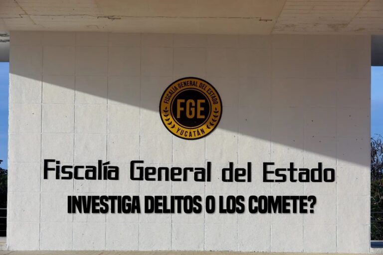 La Fiscalía de Yucatán investiga delitos o los comete?
